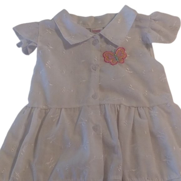 Coney Isle White Dress 2T - Picture 3 of 3